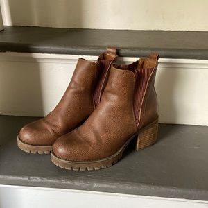 MIA leather booties
